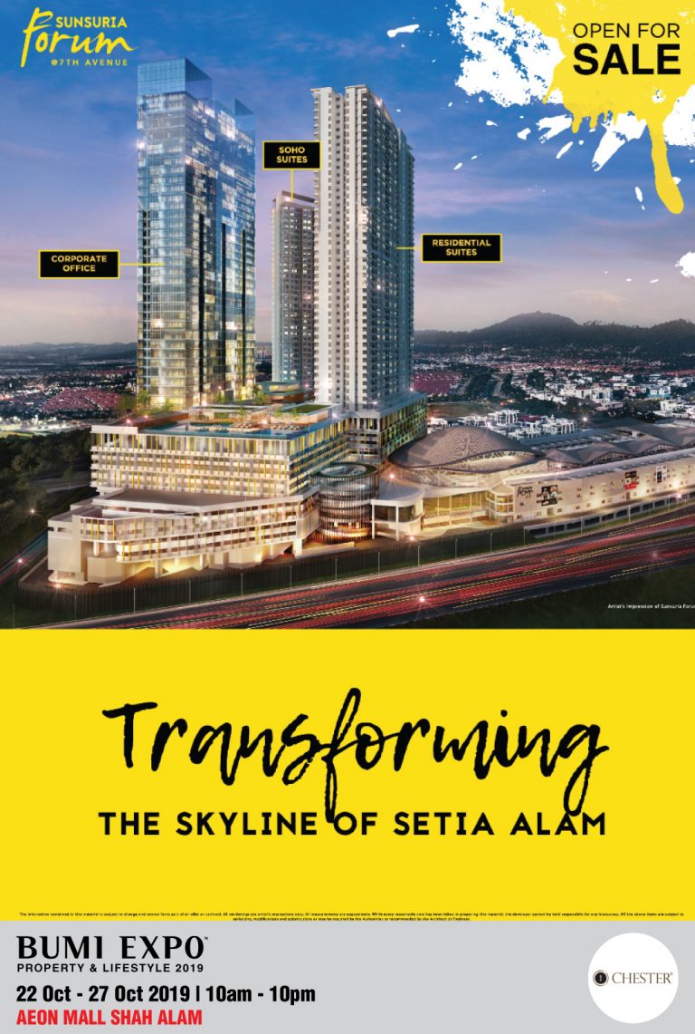 Forum @ 7th Avenue, Setia Alam by SunSuria