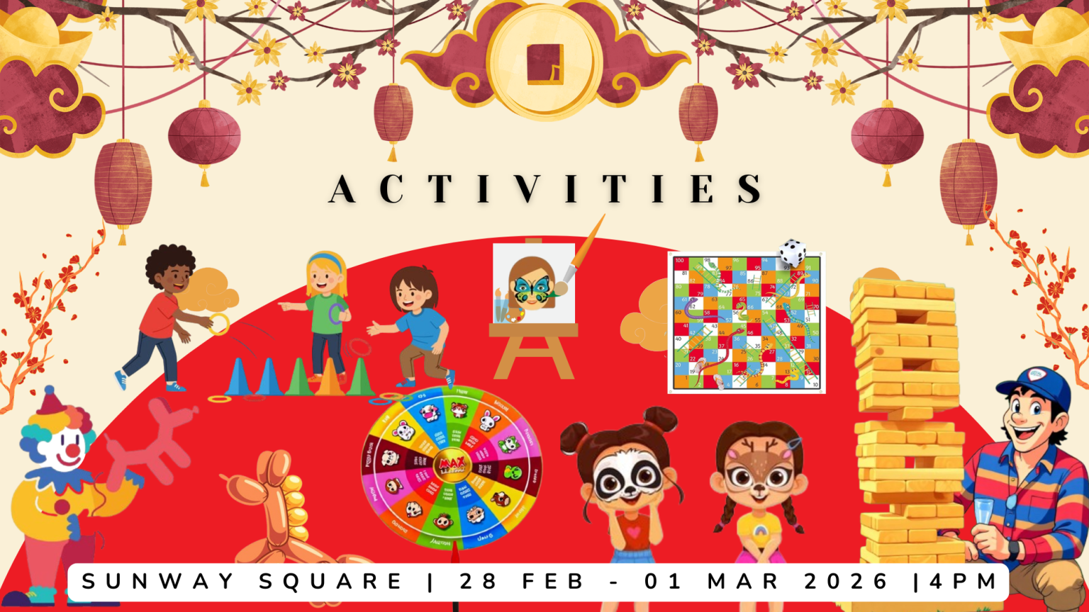 Sunway Square Lion Dance Property 4U Expo Activities