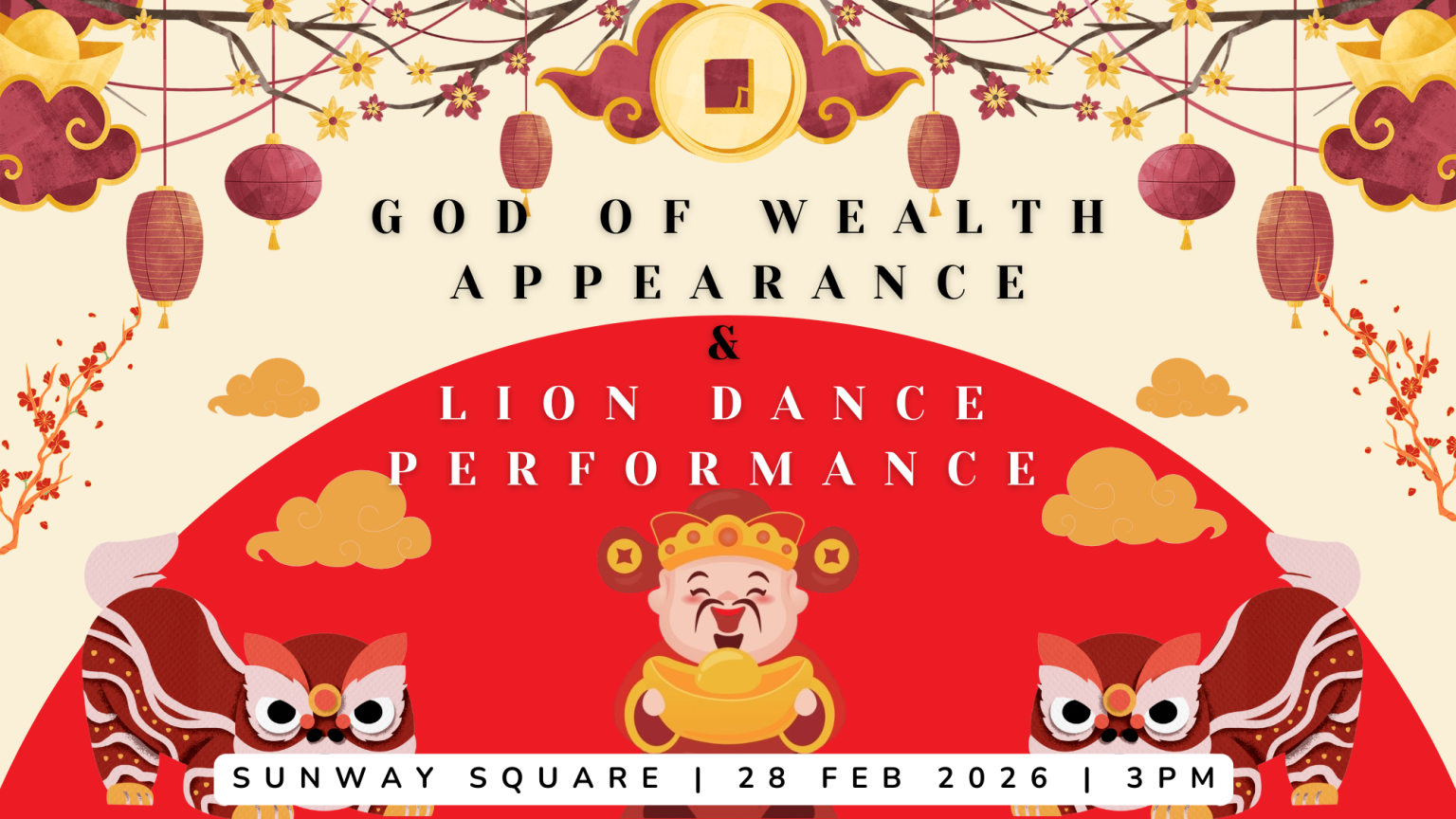 Sunway Square Lion Dance Property 4U Expo