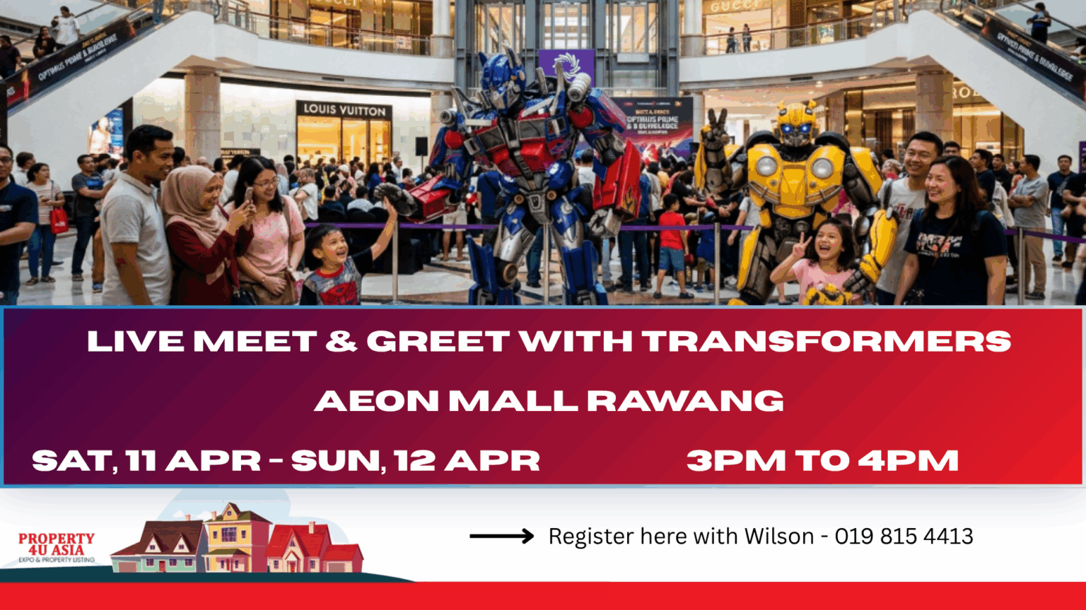 Meet & greet transformers