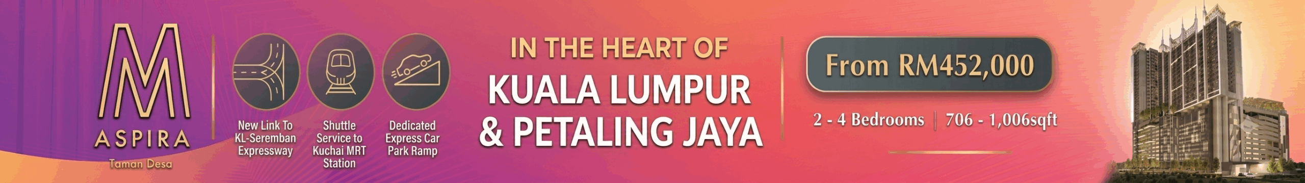 Web Banner - Mah Sing - M Aspira